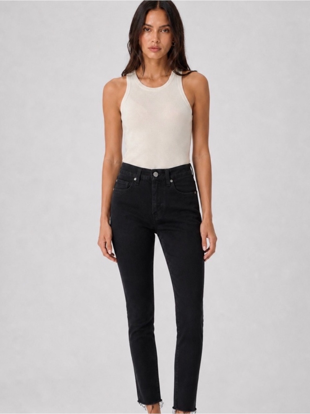 PAIGE Black Skinny Jeans